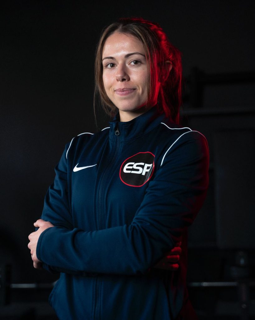 Sarah Esposito - Biomechanische screening, Mobiliteitsverbetering, Neurologische revalidatie, Prestatieverbetering, Spieropbouw, Sportrevalidatie, Verbeterde gezondheid